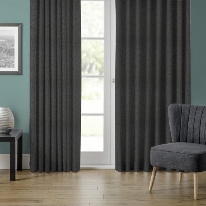 Eco Friendly Asana Charcoal Curtains