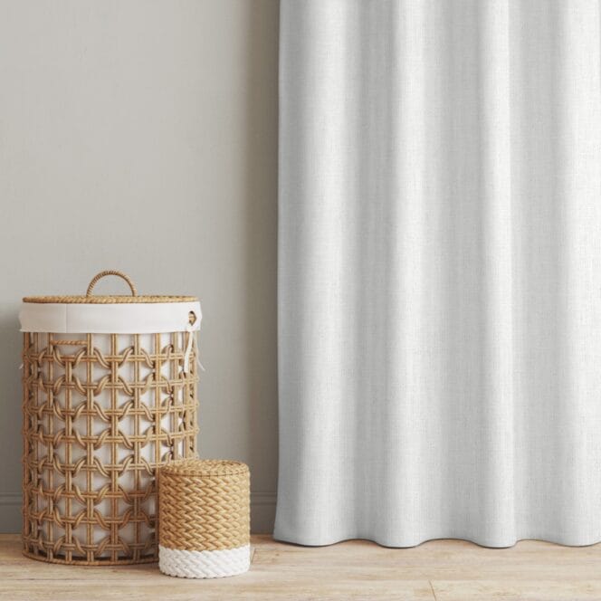 Eco Friendly Asana White Curtains