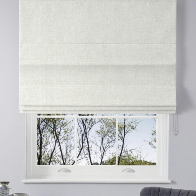 Bliss Frost Roman Blind