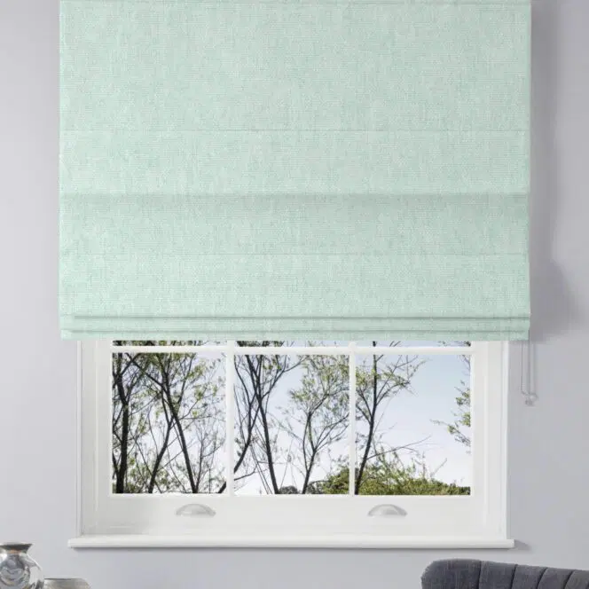 Bliss Seaspray Roman Blind