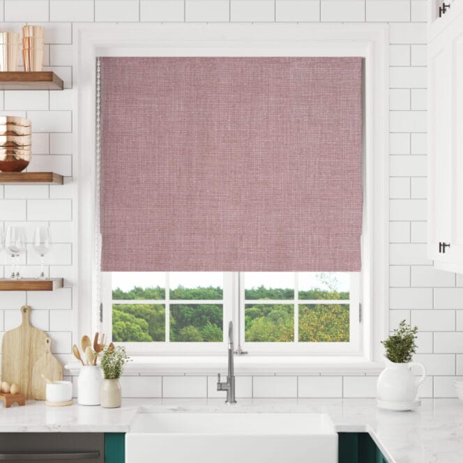 Concept Rosewater Roman Blind