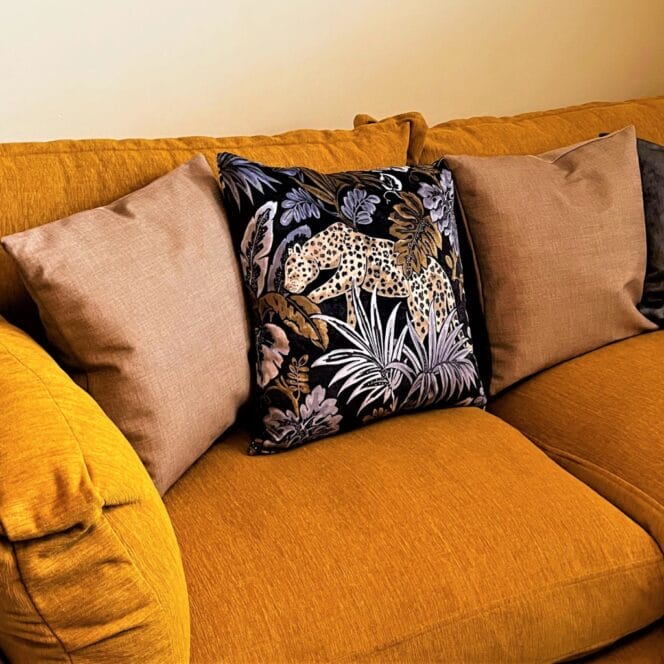 Leopard Pepperpod Cushion