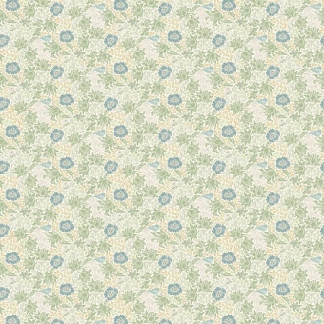 Mallow Apple Linen Fabric