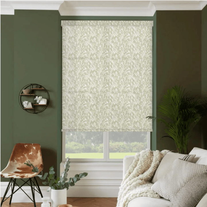 Bay Leaf Pistachio Green Roller Blind
