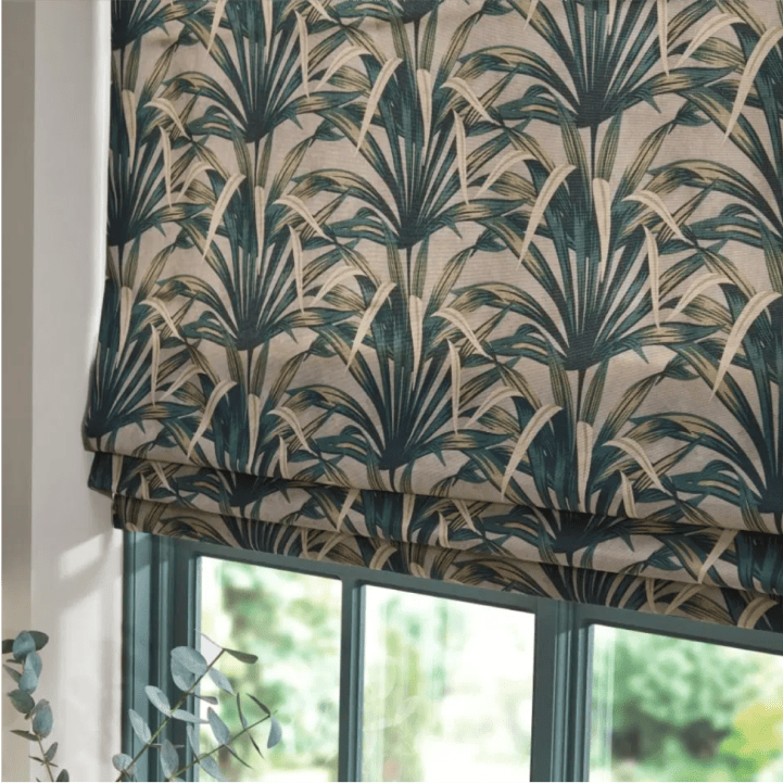 Martinique Everglade Roman Blind
