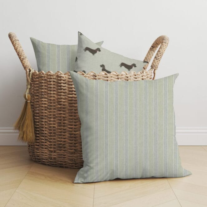 Emily Bond George Sage Cushion