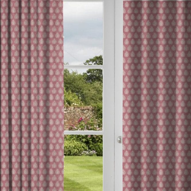 Emily Bond Jaipur Raspberry Curtains Emily Bond Jaipur Raspberry Curtains