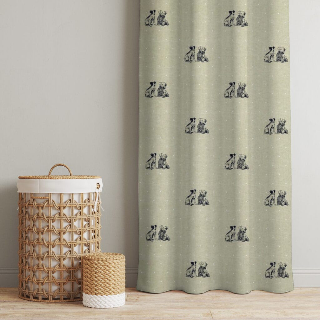 Emily Bond Millie Linen Curtains