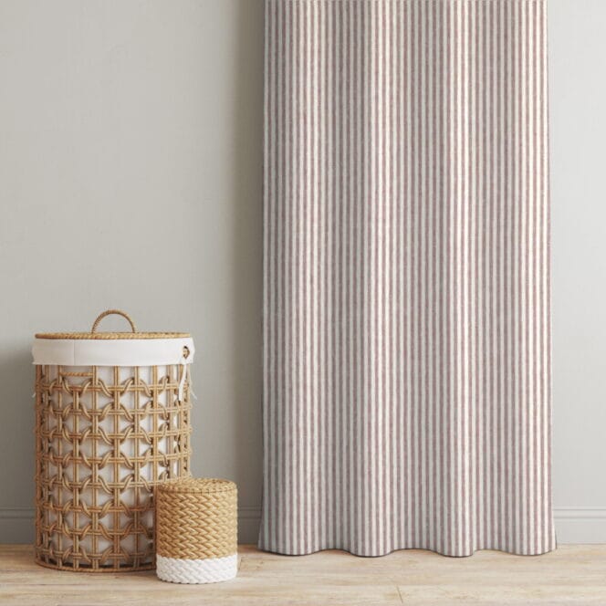 Emily Bond Oscar Raspberry Curtains