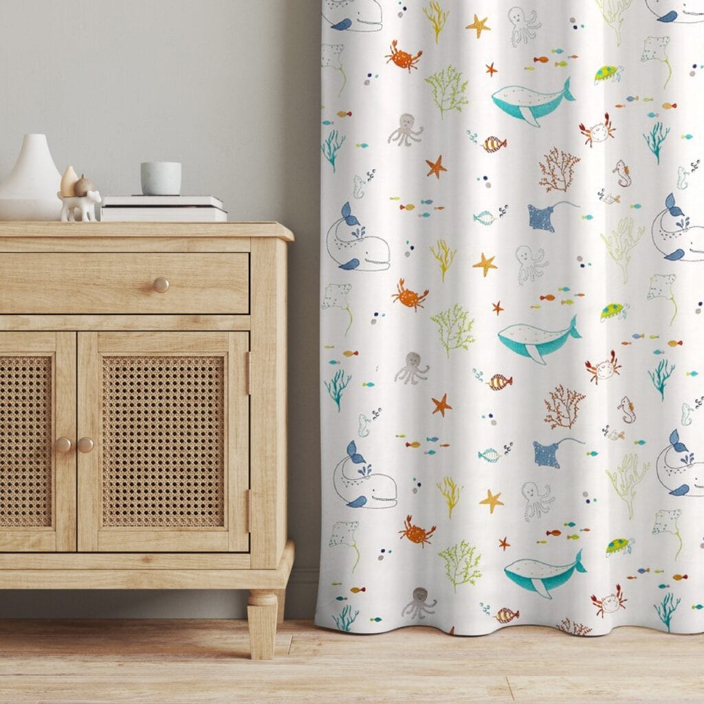 Splash Jungle Curtains | The Sewing House