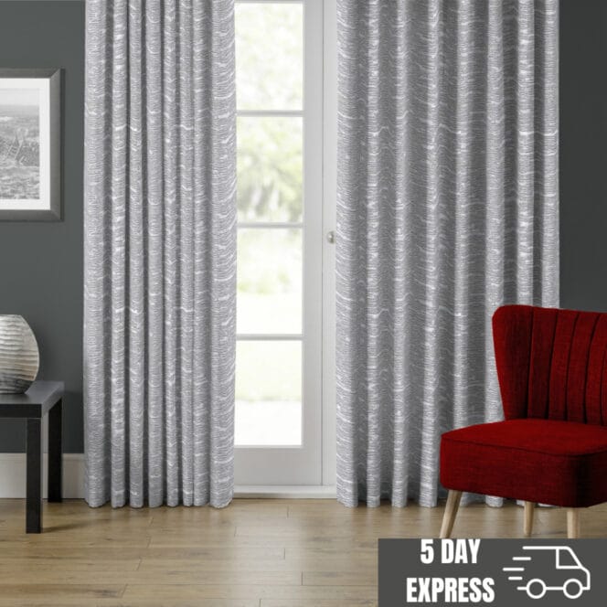 fast delivery silver curtains