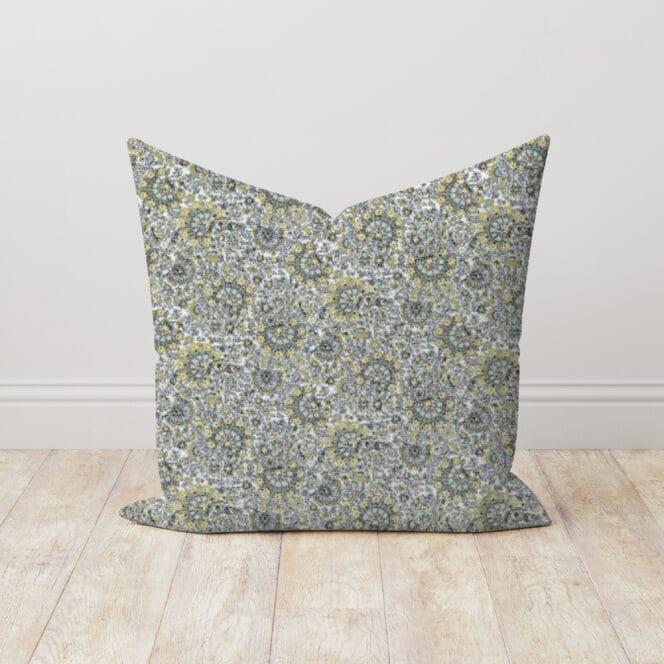 Laura Ashley Painswick Paisley Newport Blue Cushion