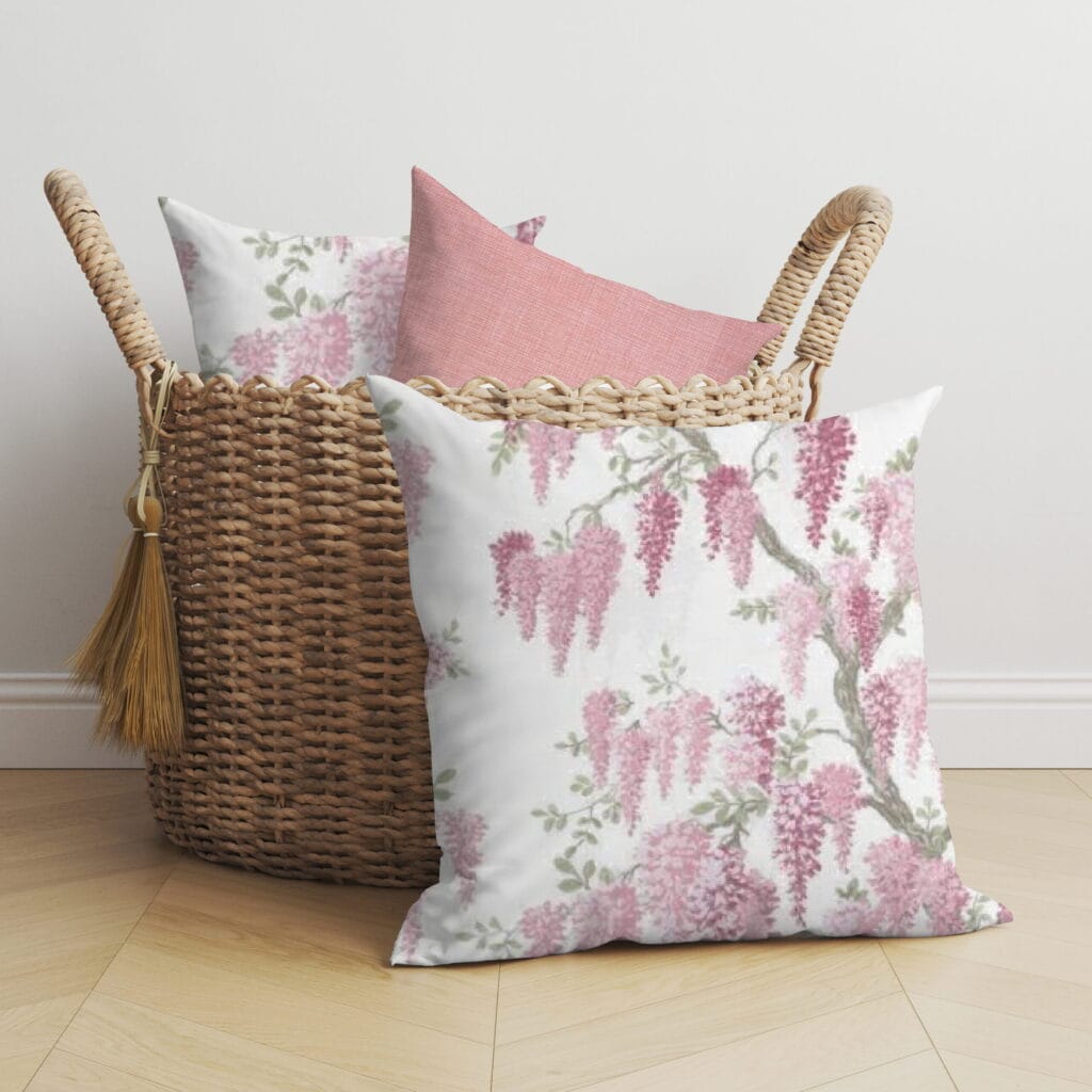 Laura ashley hot sale pink cushions