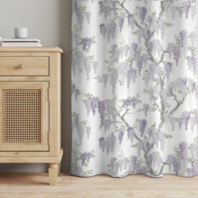 Laura Ashley Wisteria Lavender Curtains