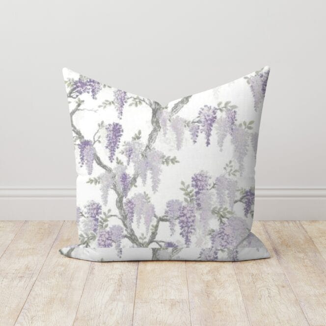Laura Ashley Wisteria Lavender Cushion