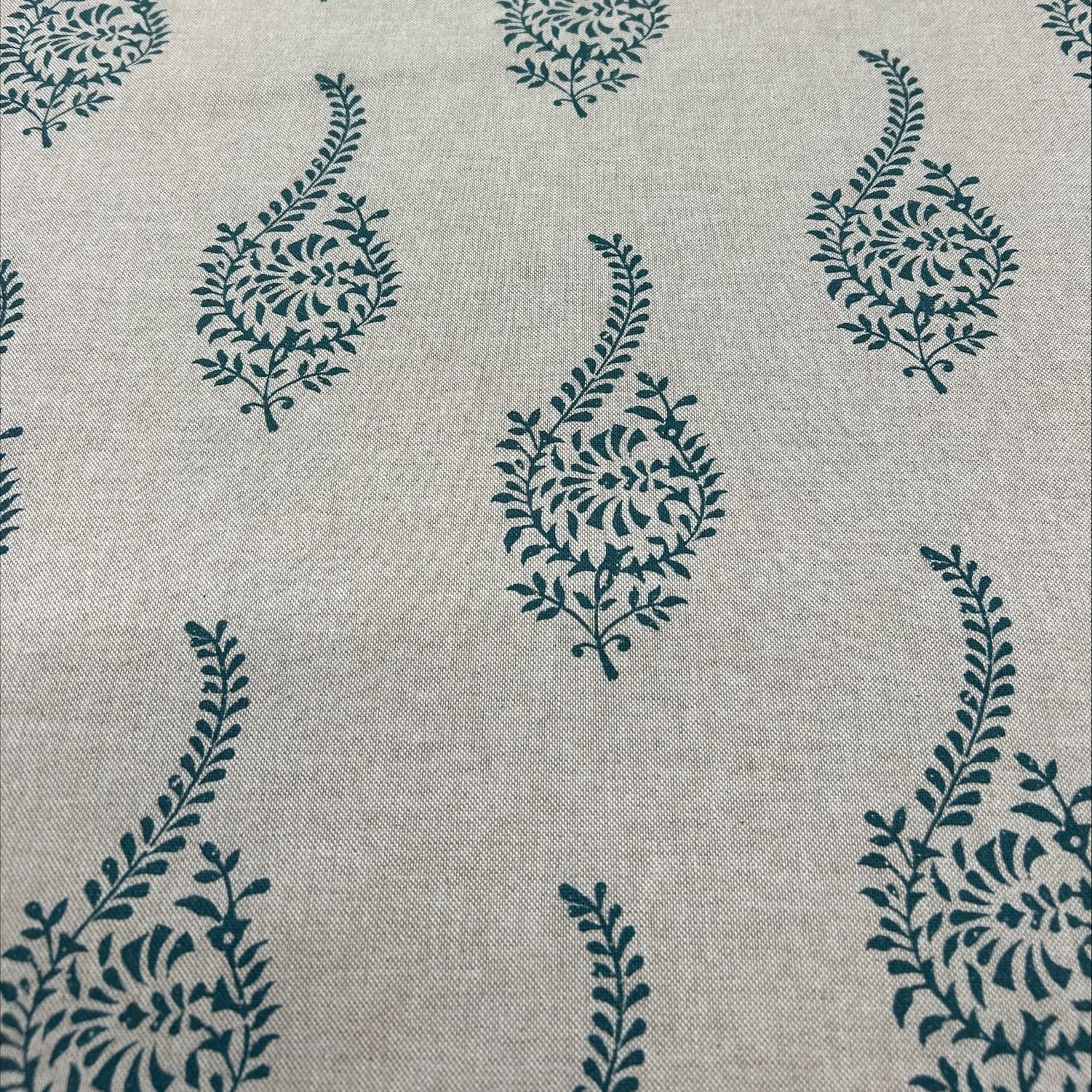 Sewing House Humber Teal Fabric Sewing House Humber Teal Fabric