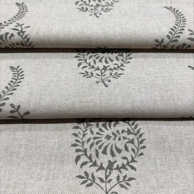 Sewing House Humber Charlston Grey Roman Blind Sewing House Humber Charlston Grey Roman Blind