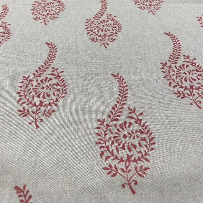 Sewing House Humber Red Fabric