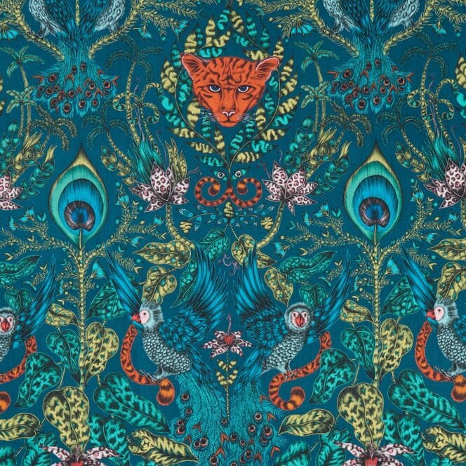Emma J Shipley Amazon Navy Fabric