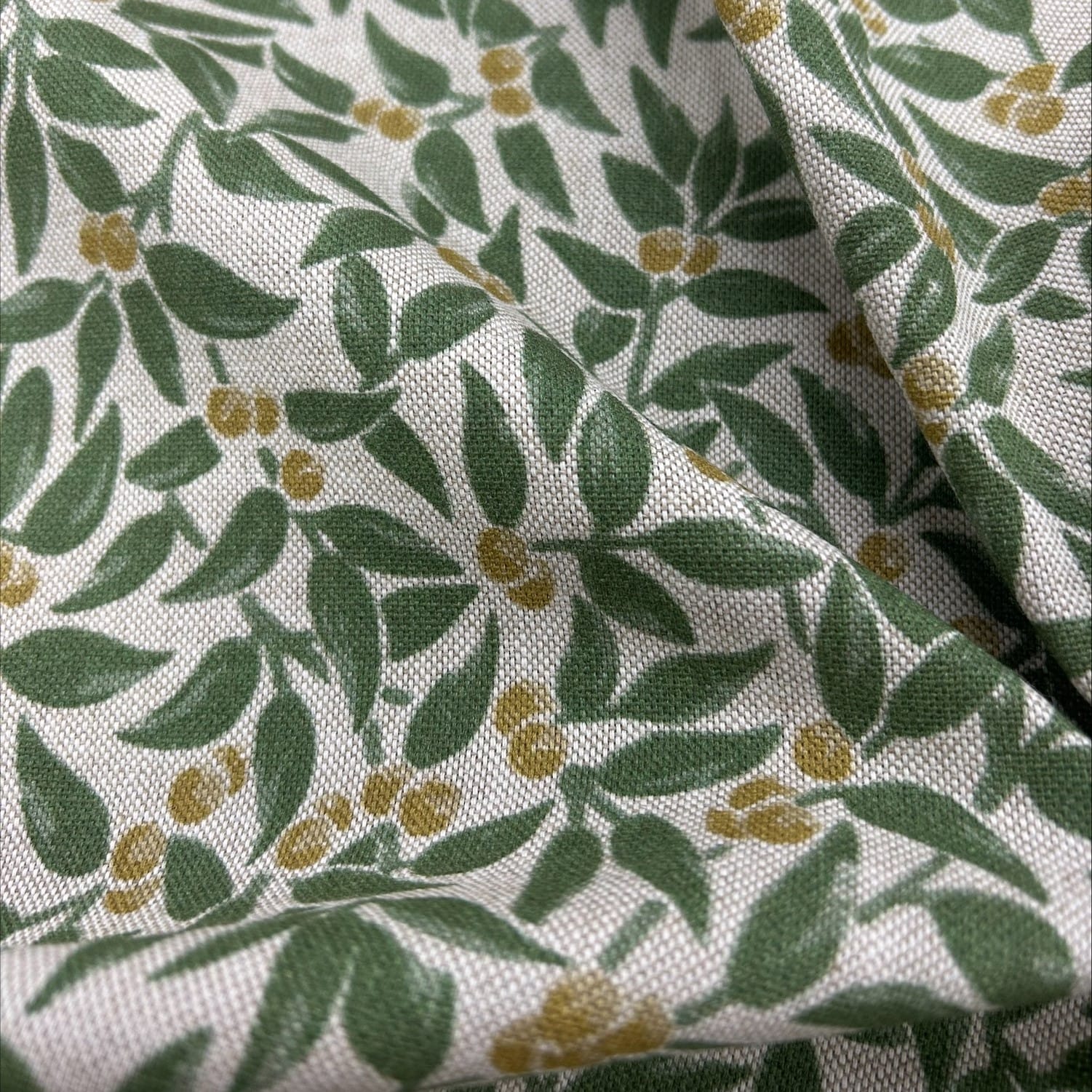Sewing House Amanda Sap Green Fabric Sewing House Amanda Sap Green Fabric