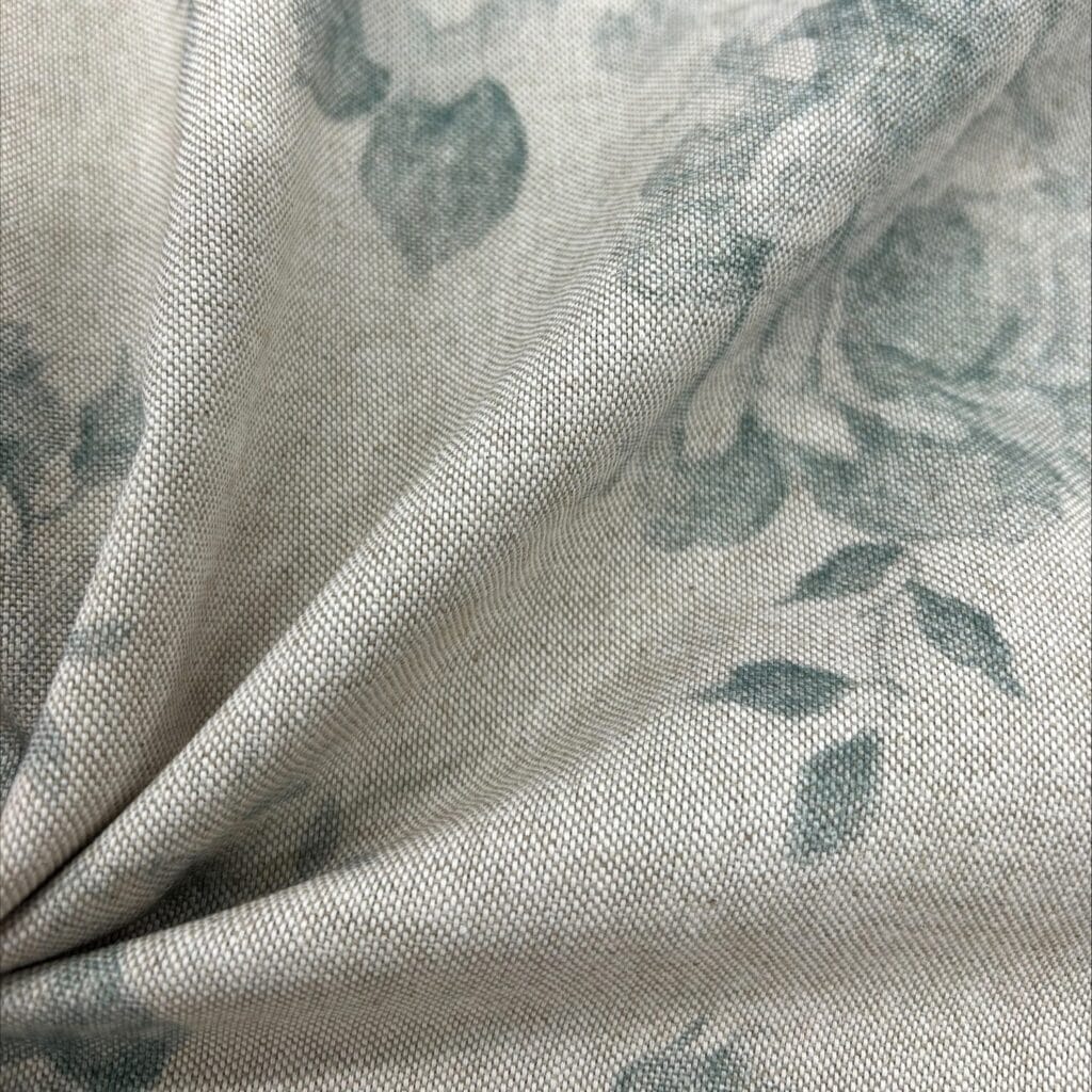 Sewing House Faded Rose Duckegg Fabric