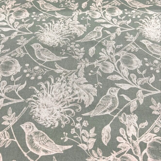 Sewing House Nigella Apple Green Fabric