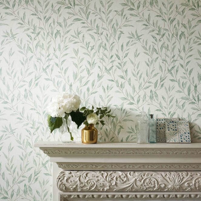 Sanderson Osier Willow & Cream Wallpaper