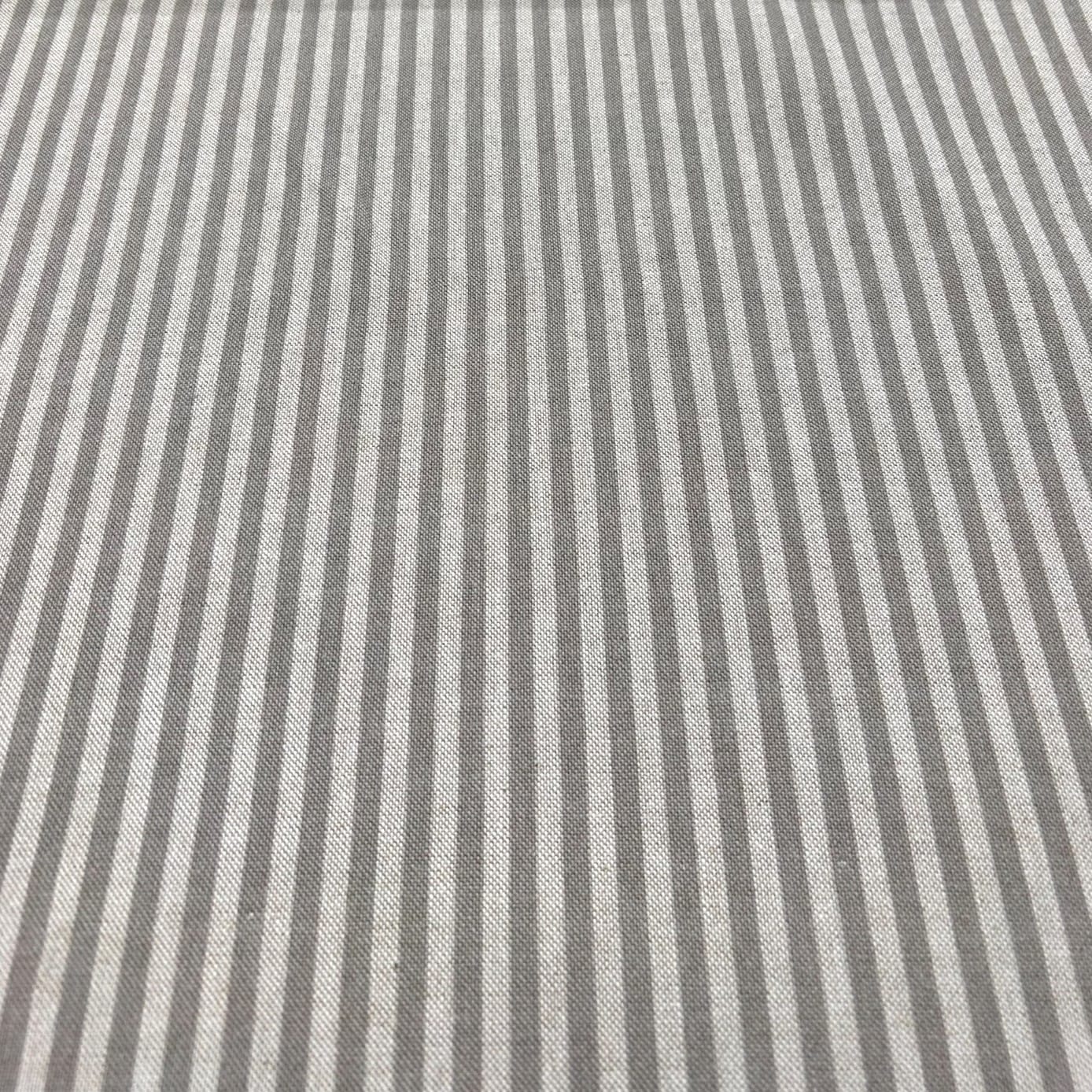 Sewing House Claremont Stripe Soft Grey Roman Blind Sewing House Claremont Stripe Soft Grey Roman Blind