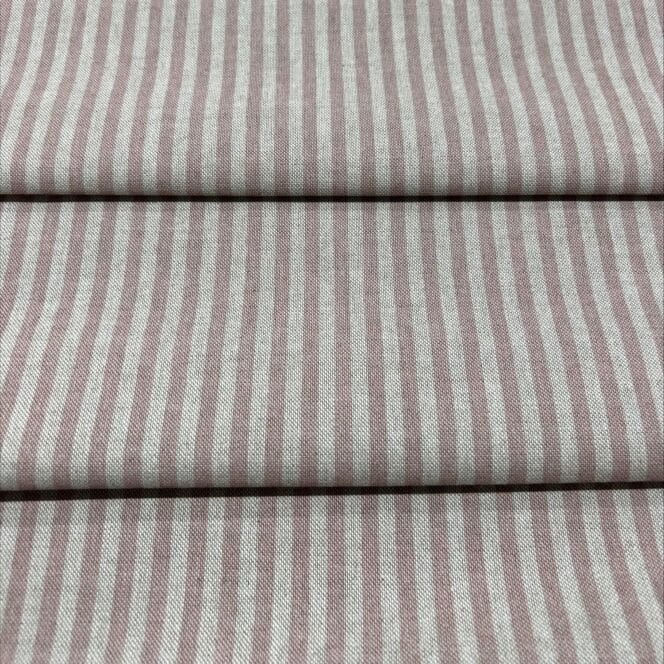 Sewing House Claremont Stripe Soft Pink Roman Blind Sewing House Claremont Stripe Soft Pink Roman Blind