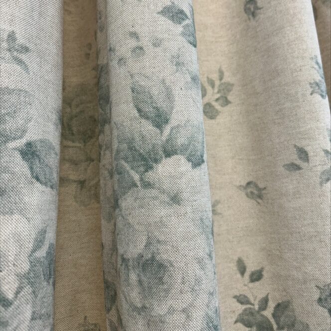 Faded Rose Duckegg Curtains