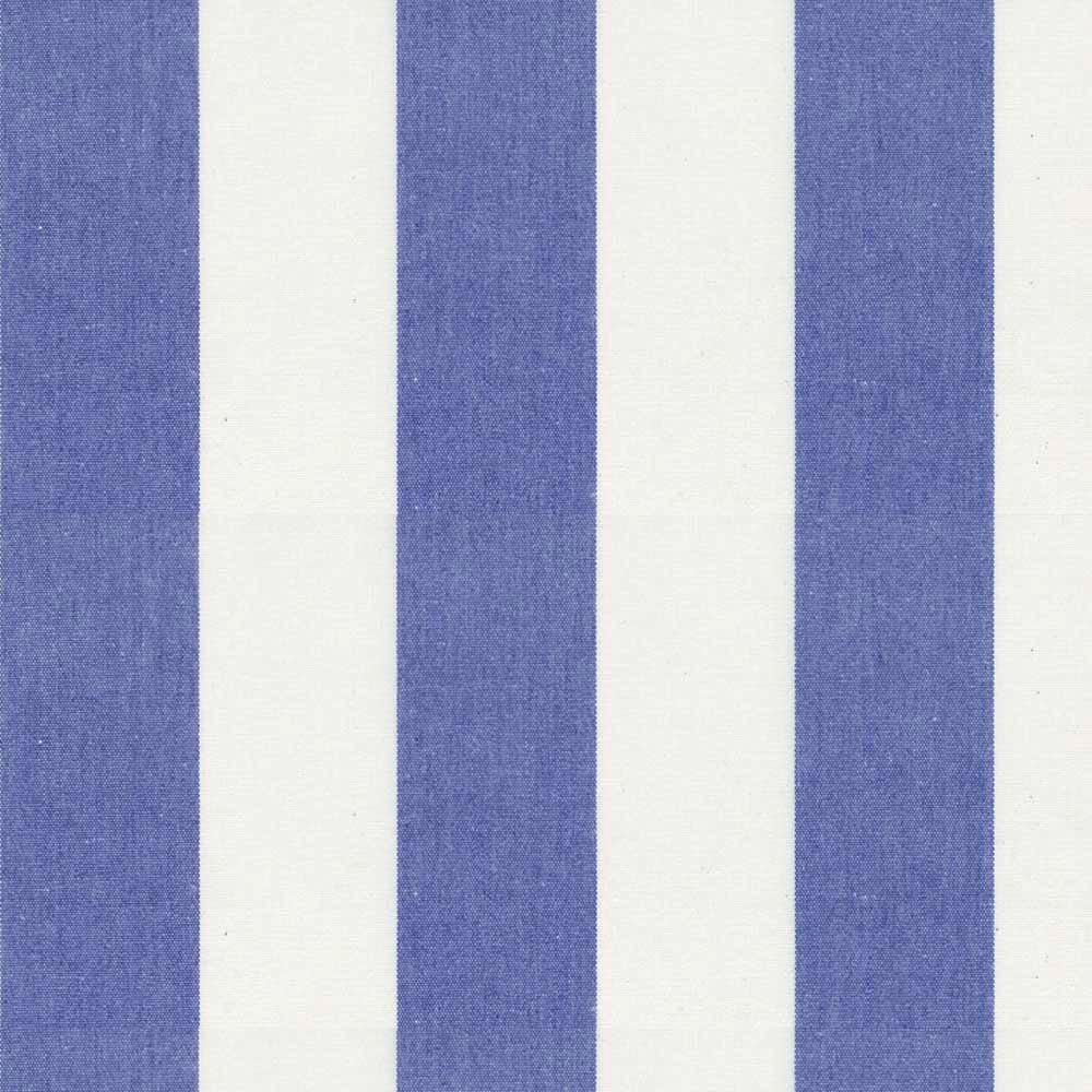 Ian Mankin Devon Stripe Indigo Cushion Ian Mankin Devon Stripe Indigo Cushion