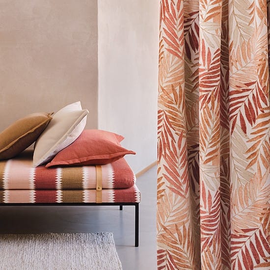 Samora Tuscan Pink Curtains Samora Tuscan Pink Curtains