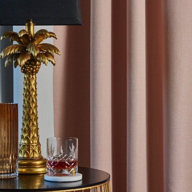 Franklin Rosedust Curtains