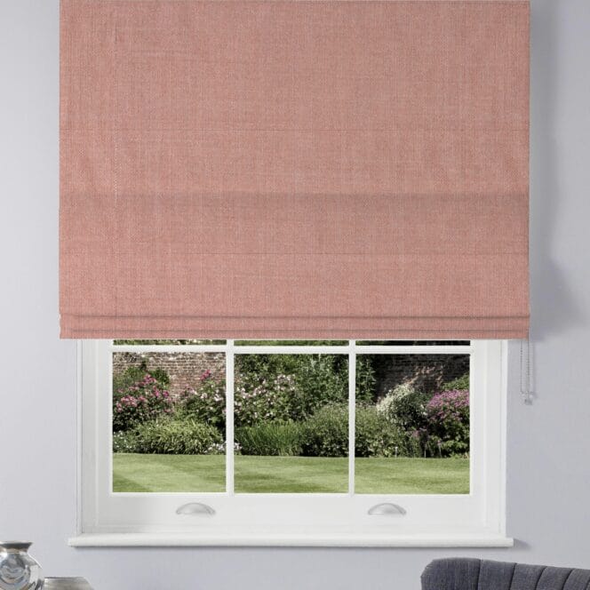 Franklin Rosedust Roman Blind