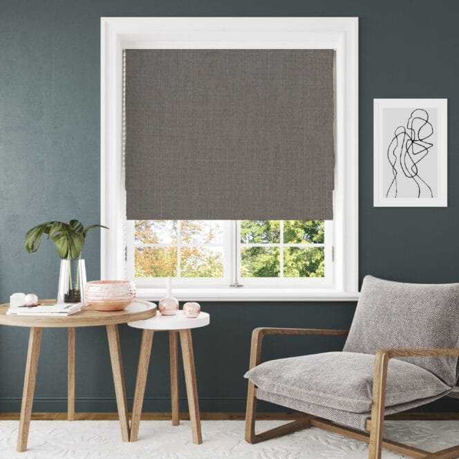 Franklin Steel Roman Blind