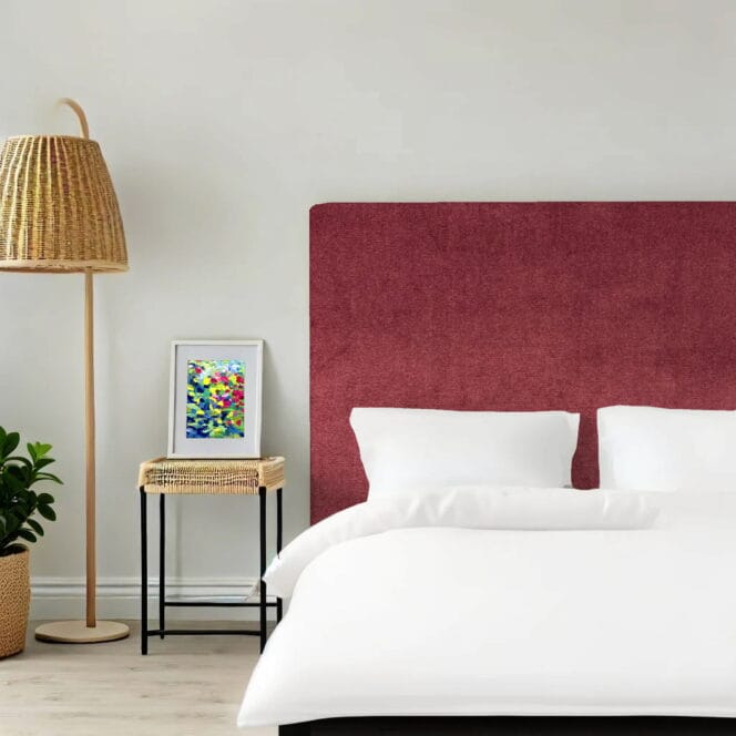 Velour Damson Headboard