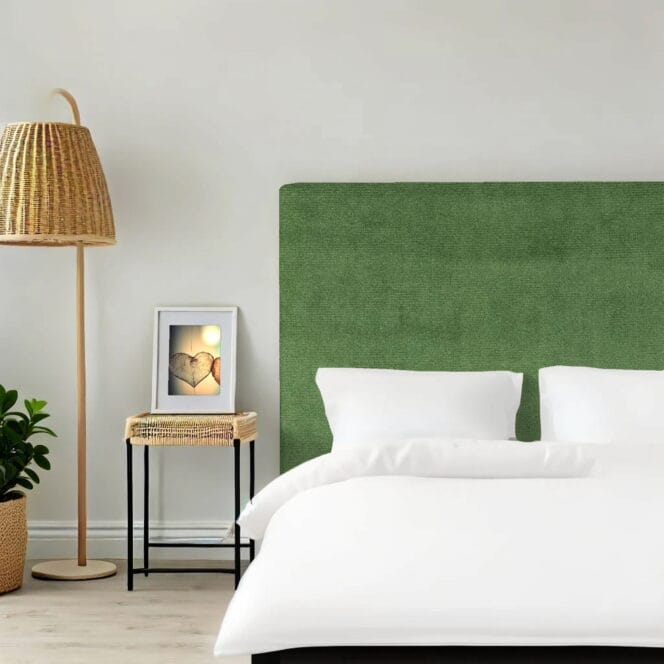 Velour Jade Headboard