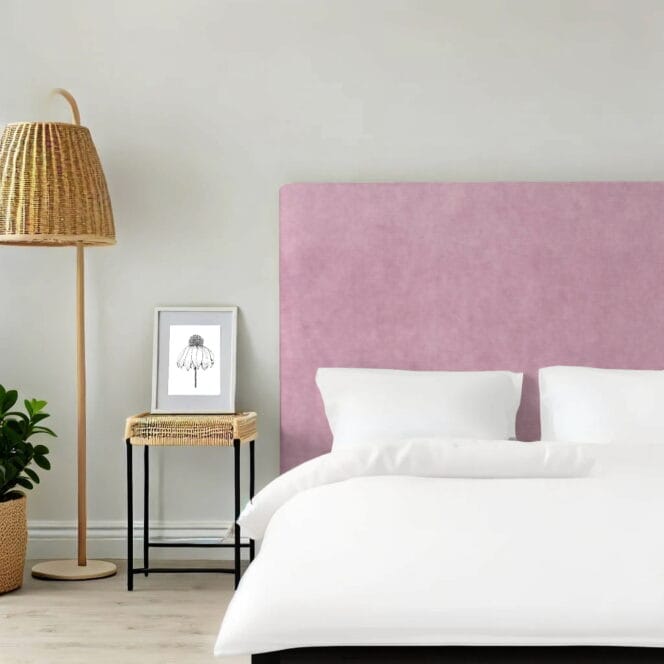 Velour Orchid Headboard