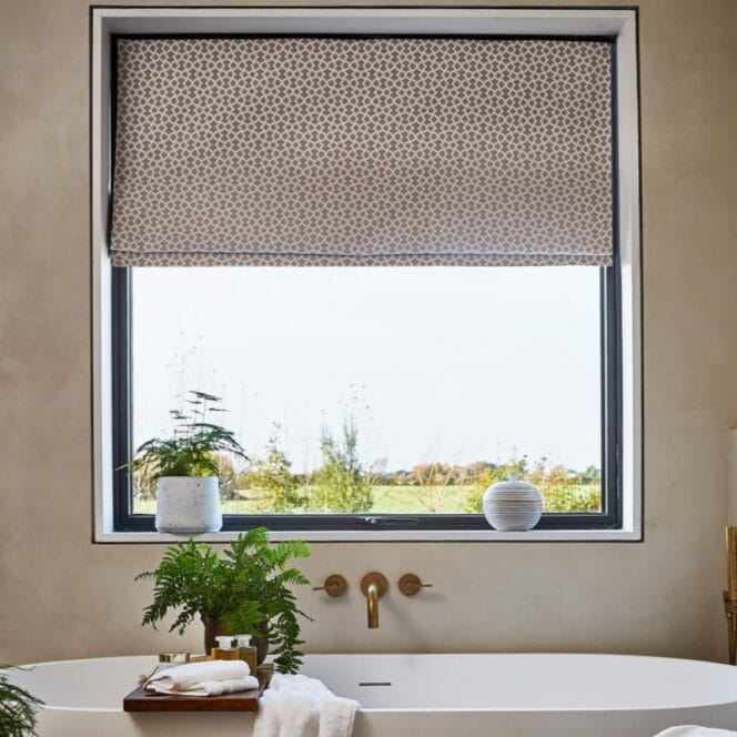 Ivy Pampas Roman Blind