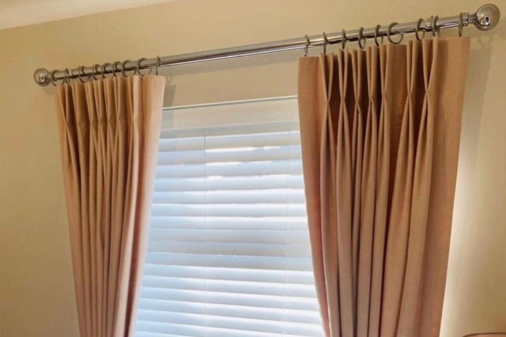 How to Hang Your Pinch Pleat Curtains