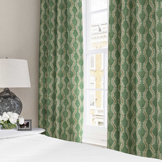 Linwood Helter Skelter Sprig Curtains