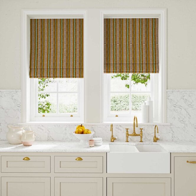 Linwood Highwire Allsorts Roman Blind