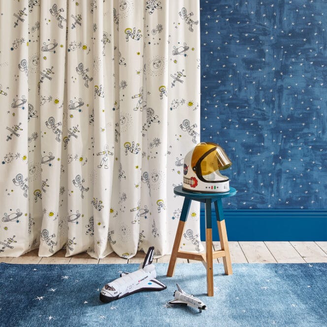 Cosmic Cats Curtains