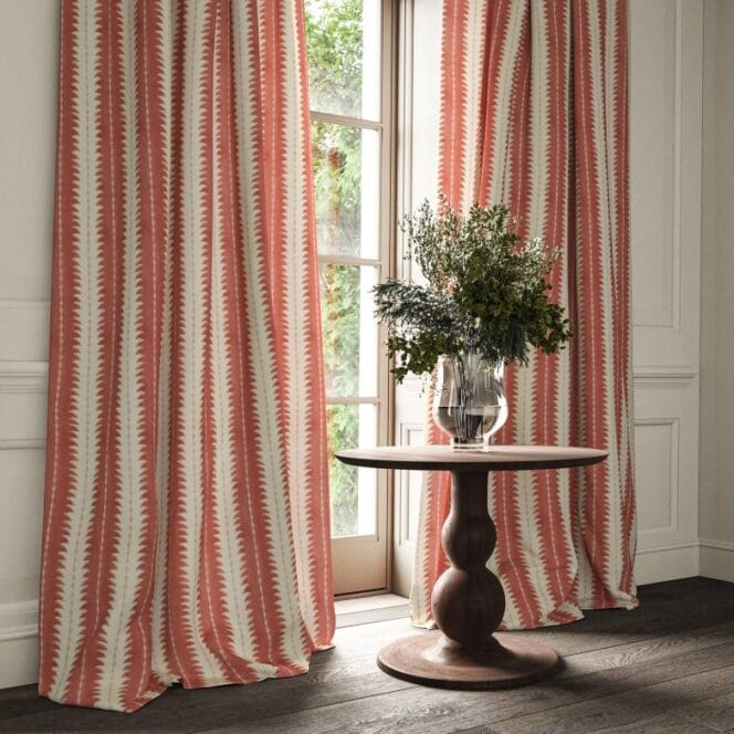 Linwood Ruched Cardinal Curtains