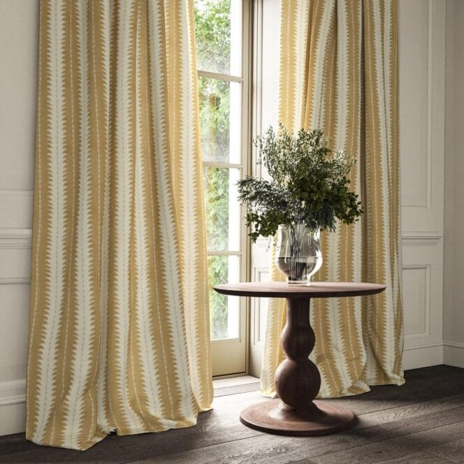 Linwood Ruched Gingerbread Curtains
