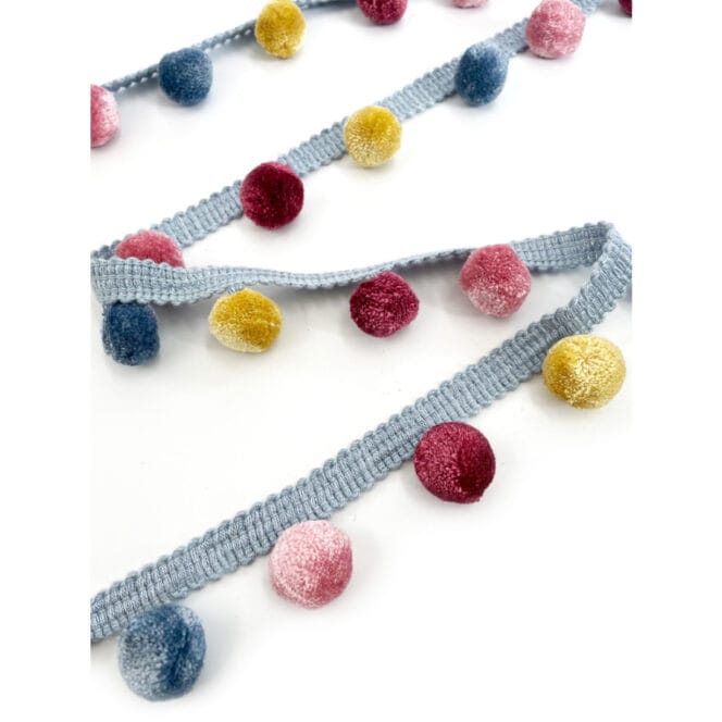 Laura Ashley Awren Spring Pom Pom Trim Laura Ashley Awren Spring Pom Pom Trim