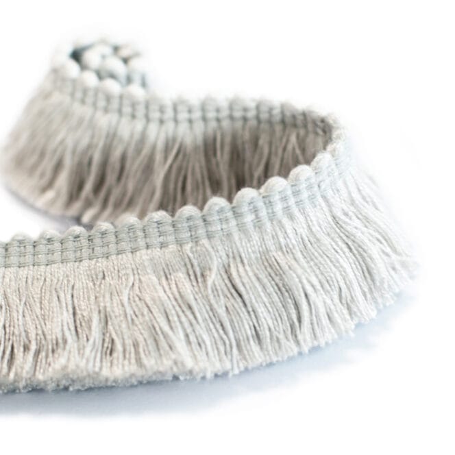 Sewing House Gris Cut Ruche Fringe Trim
