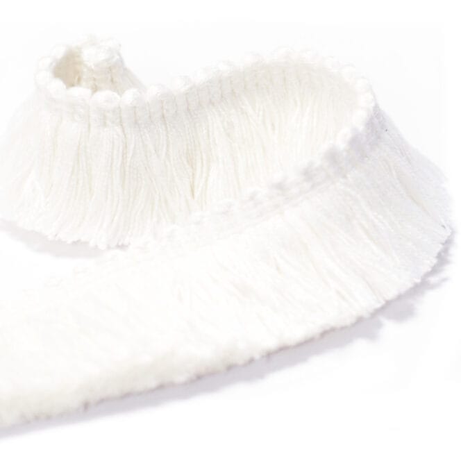 Sewing House Blanche Cut Ruche Fringe Trim