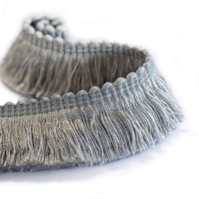 Sewing House Carbon Cut Ruche Fringe Trim