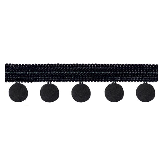 Sewing House Black Pom Pom Trim